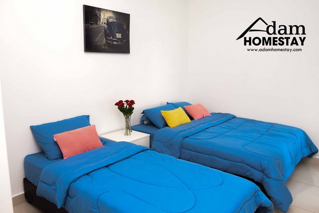 bilik tidur double homestay johor bahru