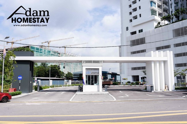 kemudahan parking khas untuk penginap homestay johor bahru